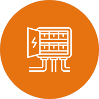 icone automacao eletrica jp e eletricos